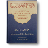 Boek met Arabische en Nederlandse tekst over de Vijf Zuilen van Islam en Imaan